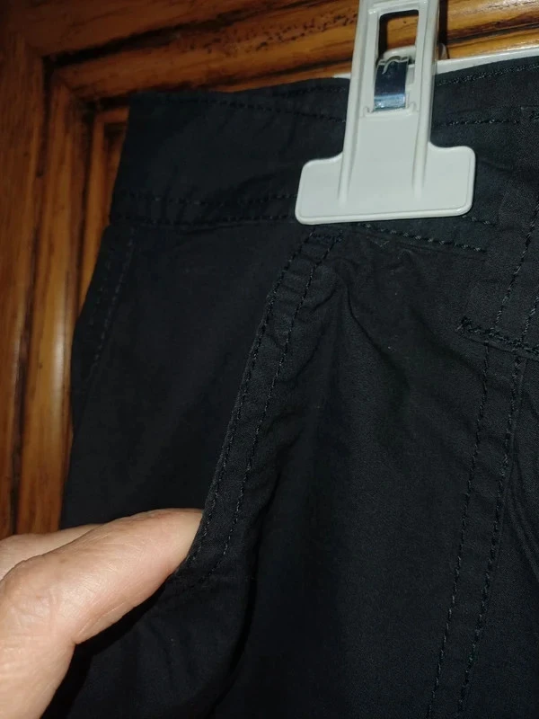 Black Tissaia cotton bermuda shorts size 42 – photo 8